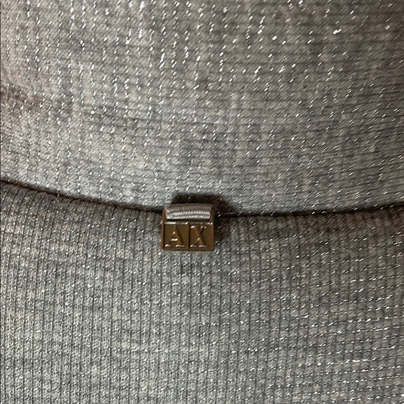 ARMANI EXCHANGE Women's Gray Quilted Vest - Picture 7 of 7